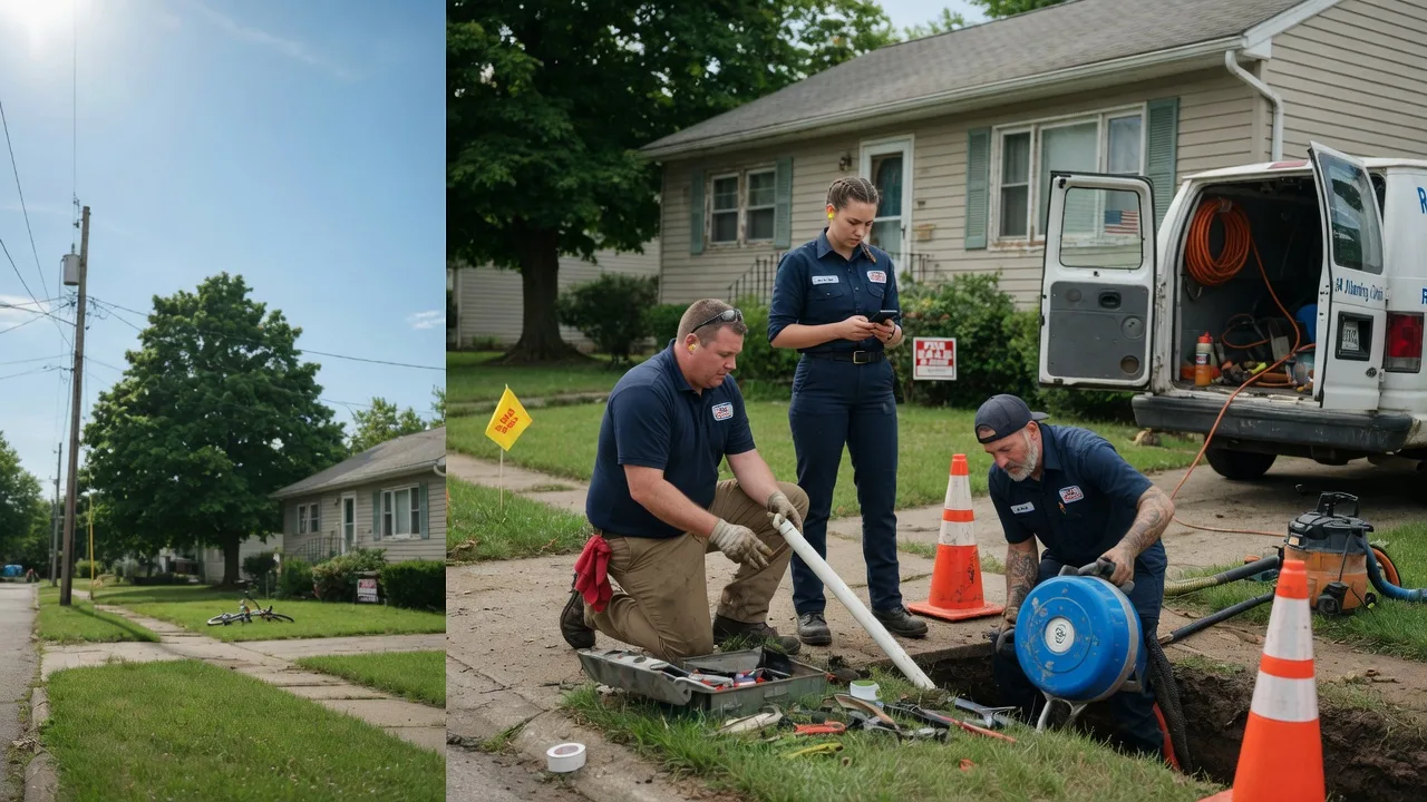 Sewer Line Repair in Elkville, IL near me